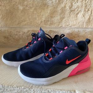 Nike Air Max Motion 2 CZ7996-400 color MIDNIGHT NAVY/PINK BLAST/WHITE size US 8